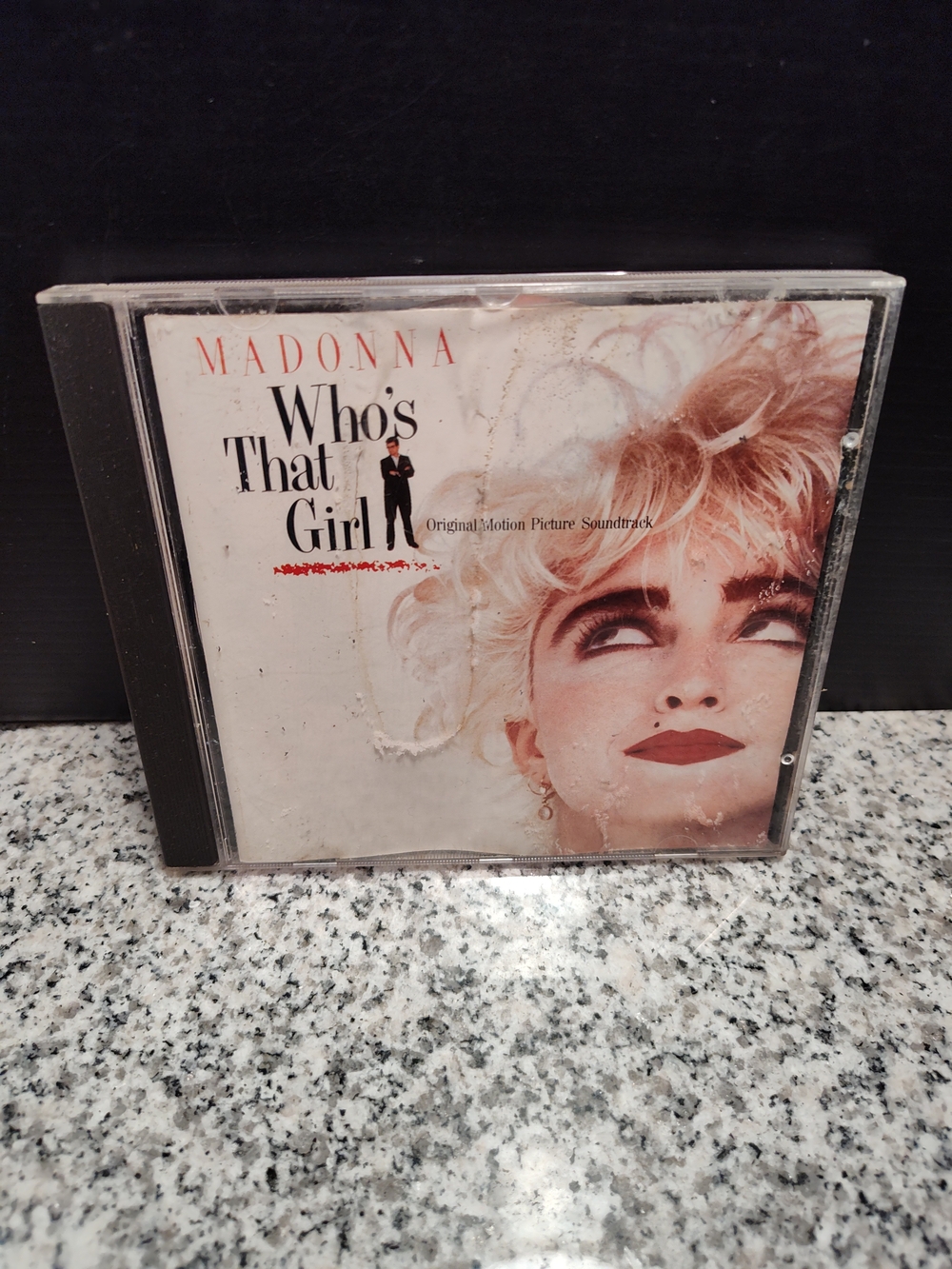 Madonna "Who's That Girl" Original Motion Picture Soundtrack - White/Cream
